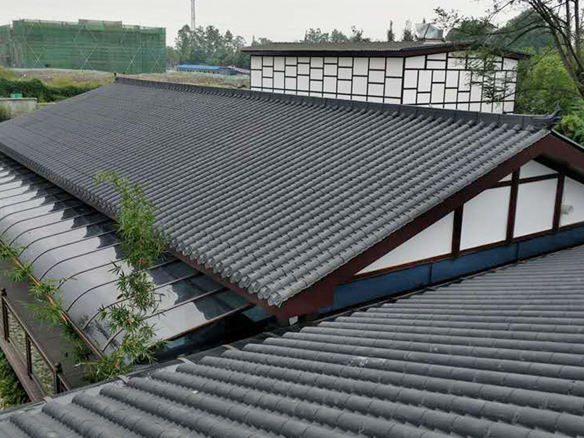 河源金属屋面板案例展示